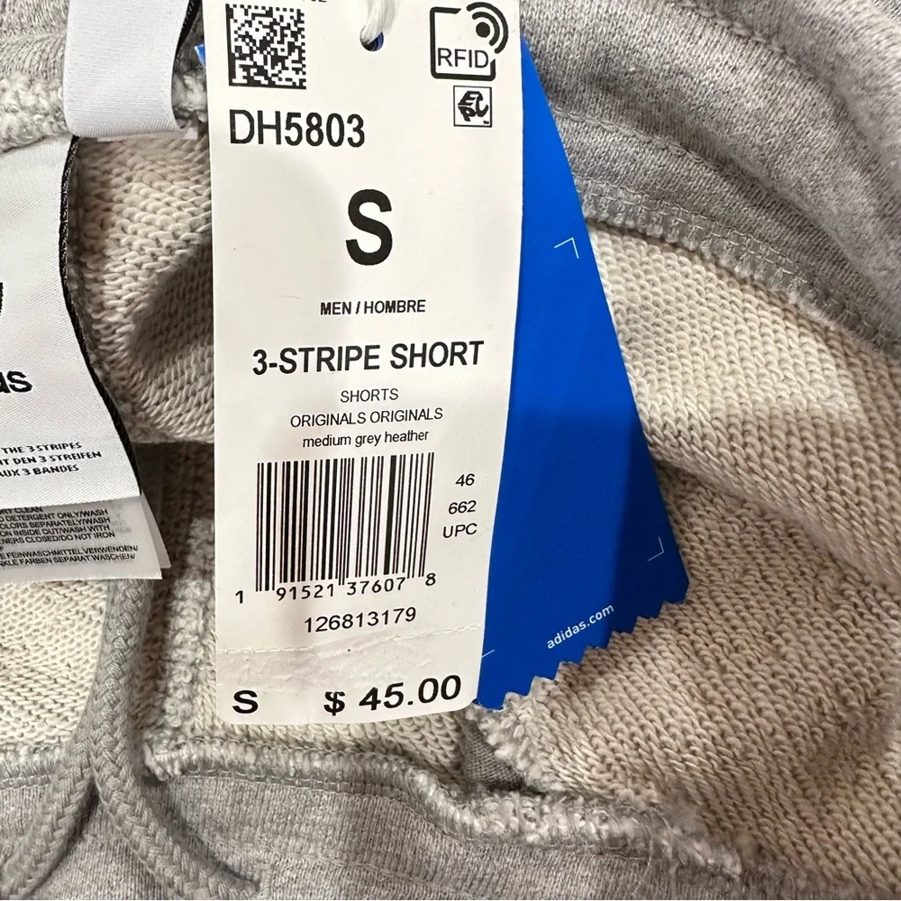 Grey Men’s Adidas Shorts
